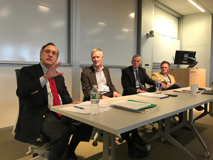 A group of experts discussed implications and challenges of national security under President Donald Trump. 