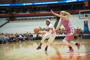 Alexis Peterson, the ACC's leading scorer, will look to lead Syracuse in its next game, Sunday against Notre Dame. 